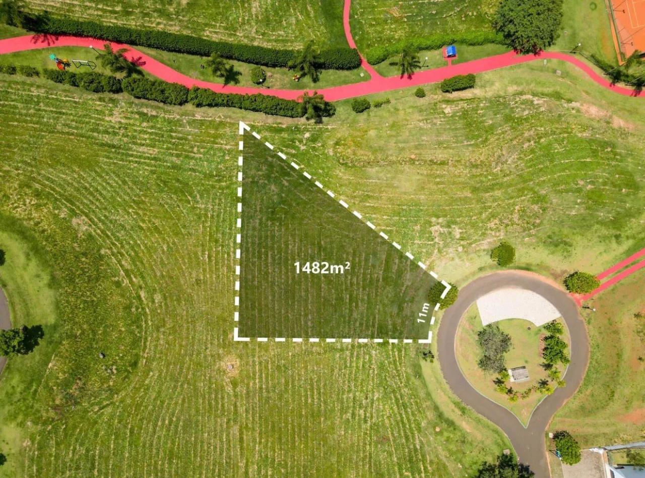 Vista aérea: 1.482 m² — Lote 33, Quadra O